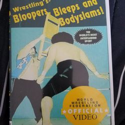 Wrestling's Bloopers, Bleeps And Bodyslams! Dvd