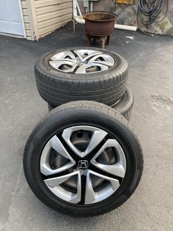 Honda Civic Rims And Tires Great Condition!!