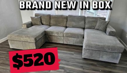 Sectional Couch Double Chaise