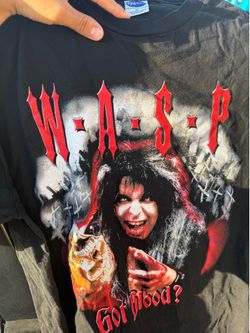Vintage W.A.S.P. Band Shirt Size XL