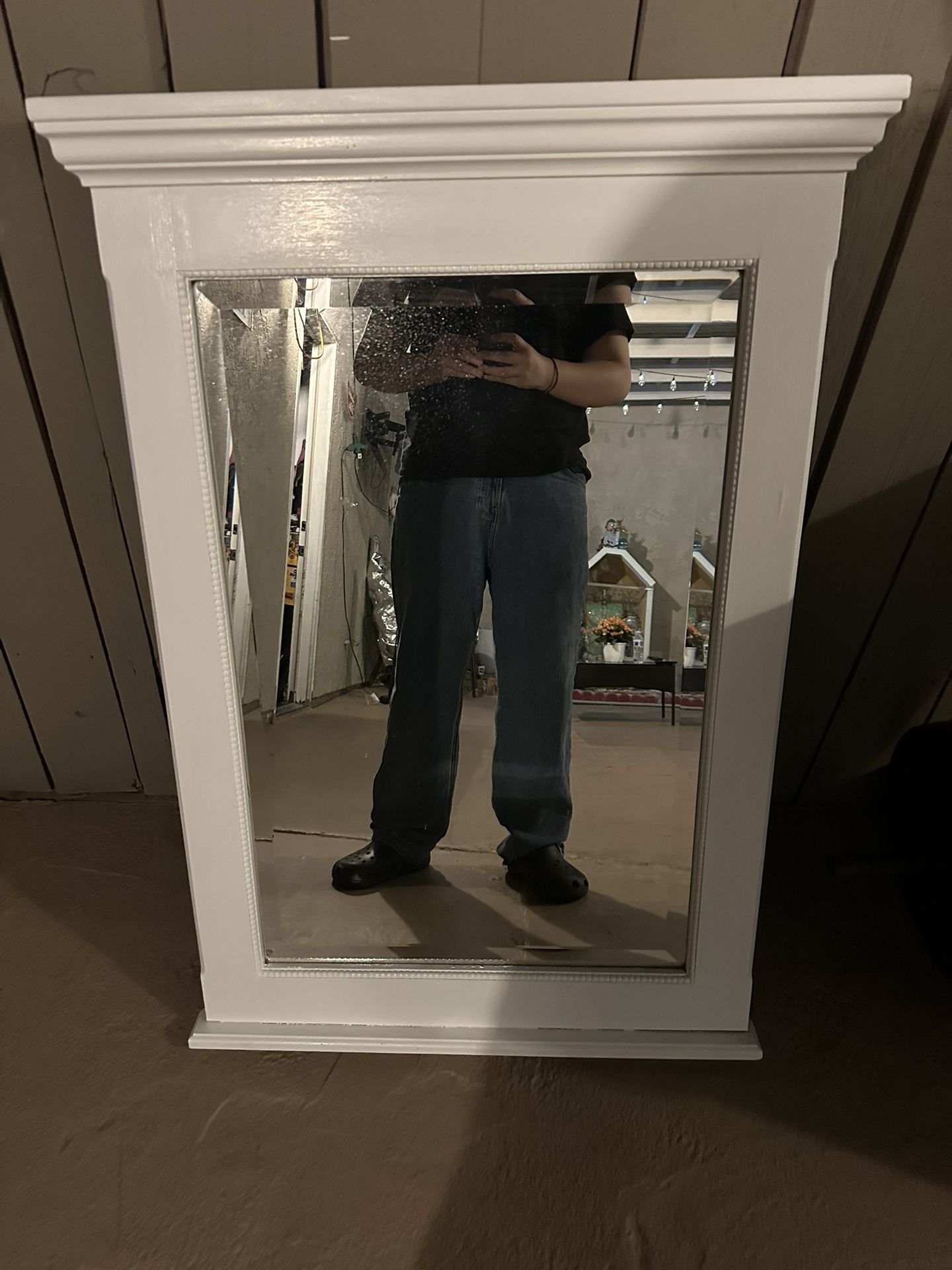 Big Repainted & Clean Bedroom Mirror