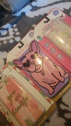 iPhone cases $4 each 7 & 8