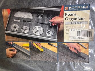 Rockler Foam Organizer 2¼" 3-Pack
