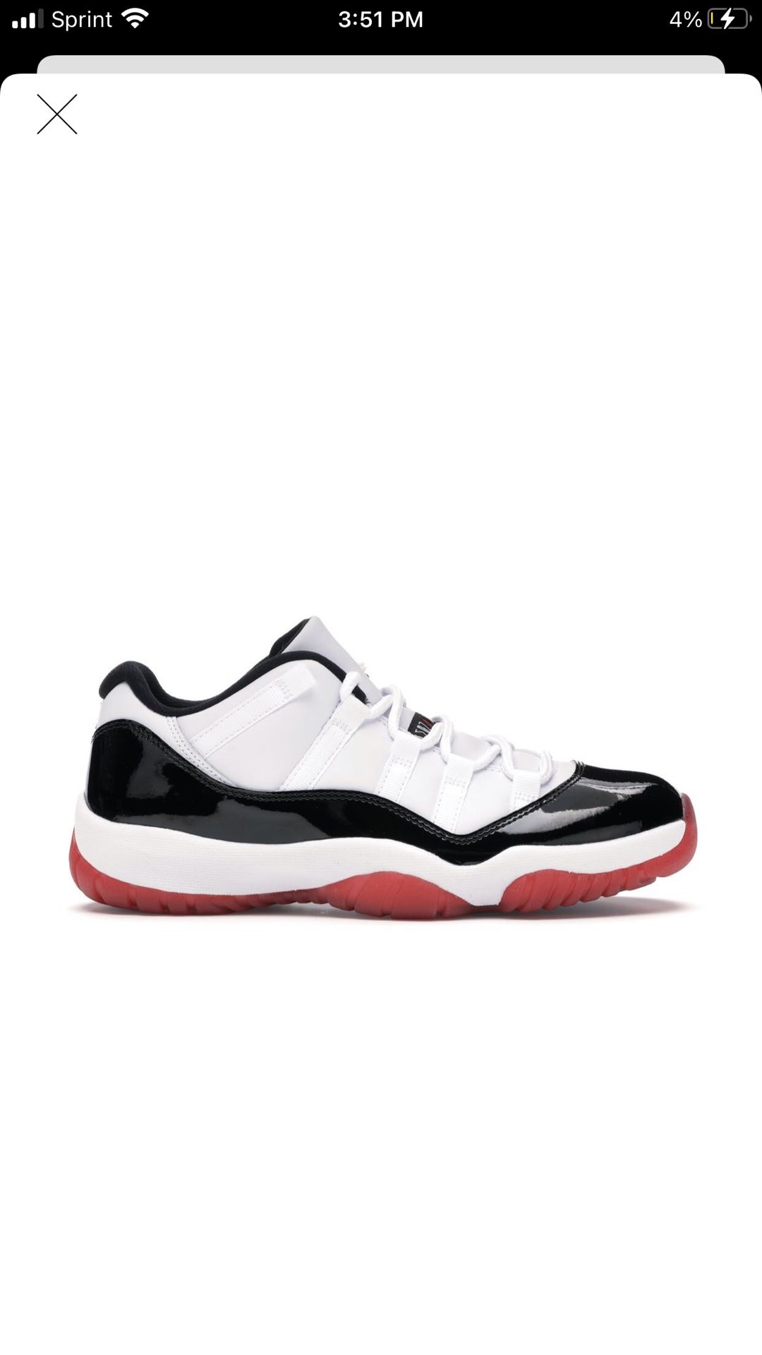 Concord Bred 11 High Top Air Jordan 11 Retro Low GS 'Concord-Bred