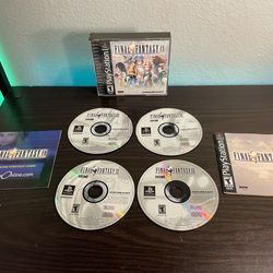 Final Fantasy IX 9 (Sony PlayStation 1, 2000) PS1 Black Label Complete tested