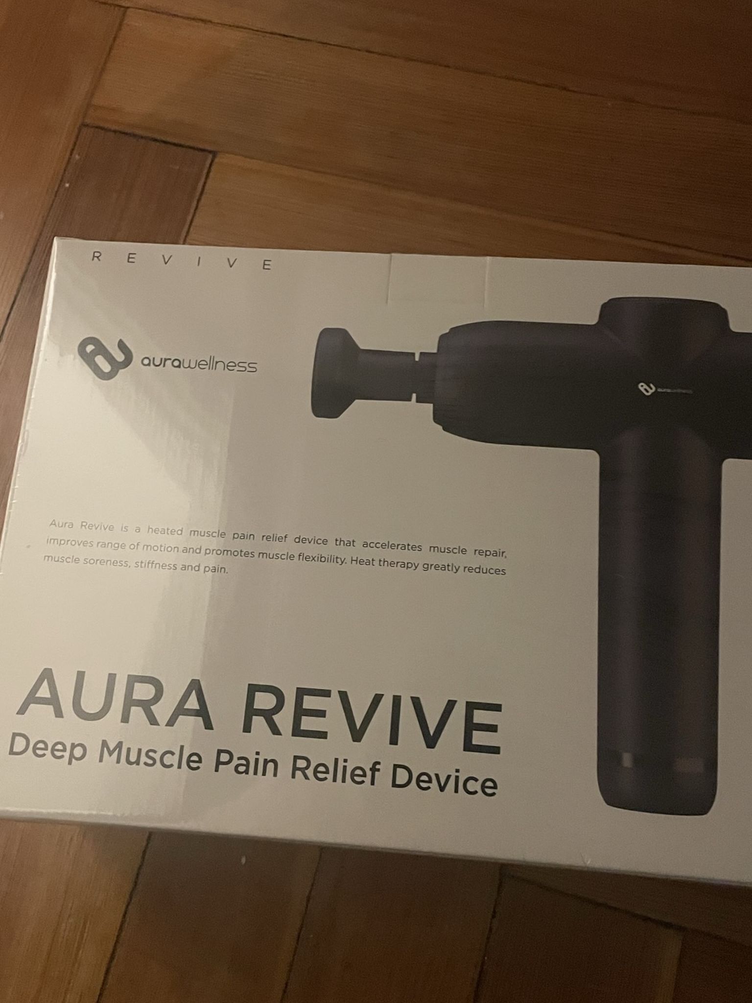 Aura Revive Massage Gun Brand new