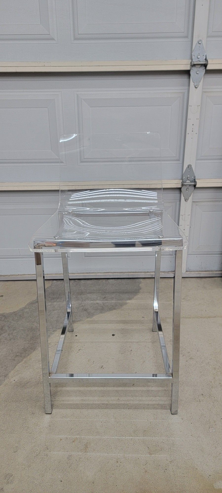 Clear Acrylic Stool 