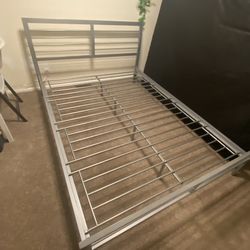 Queen Bed Frame with foundation