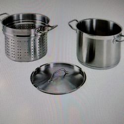 Commercial NSF Pasta Cooker With Strainer