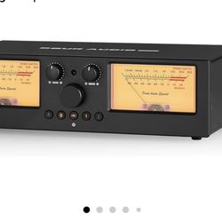 Douk Audio VU3 Pro Dual Analog UV Meter 2 Way Amplifier Switch Speaker Selection