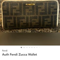 Authentic Fendi Zucca 