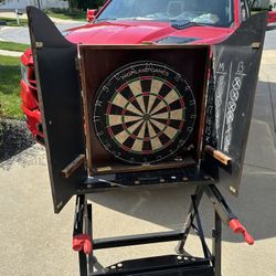Dart board - Wood Mounting Case