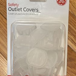 General Electric Plastic Outlet Covers- 120 Pieces