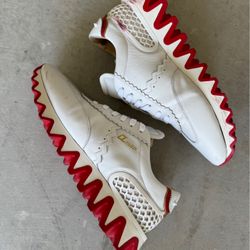 CHRISTIAN LOUBOUTIN LOUBISHARK SNEAKERS MENS SIZE 12