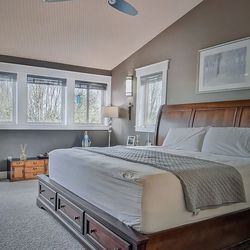 King size five-piece bedroom set