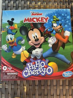 Disney Mickey Mouse Hi Ho Cherry O Game Kids 