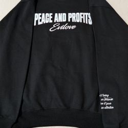 Peace & Profits Sweater - Men's Large - Good Condition 