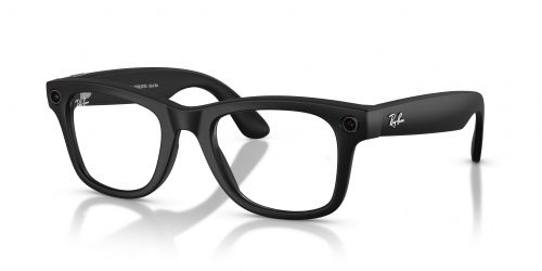 Ray-Ban Meta (Gen 2) Wayfarer, Matte Black, Clear lenses Matte Black / Clear S - New Sealed