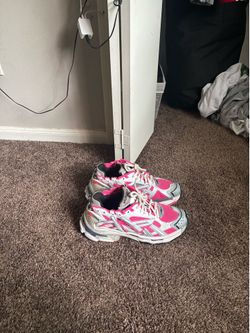 Balenciaga Runner Sneaker 'White Neon Pink'