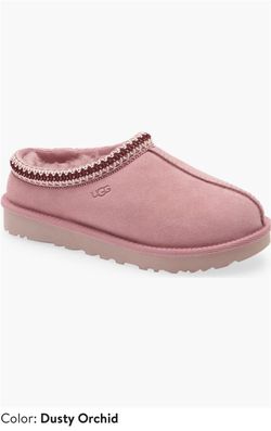 UGG Tasman II Women's Slip-On Slippers Suede Dusty Orchid US 9