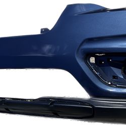 2019 2020 2021 Jeep Cherokee Front Bumper ORIGINAL BLUE + LOWER VALANCE