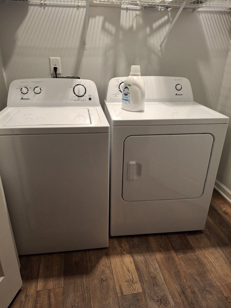 washer and dryer