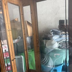 Glass And Wood Shelf 