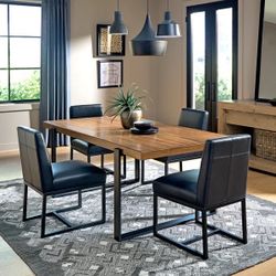 Tatum Dining Table and 4 Chairs, New