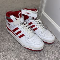 Adidas Originals Forum 84 Hi Cloud White Team Red - Men’s 10.5