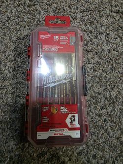 Milwaukee 15-Piece Red Helix Titanium Drill Bit Set