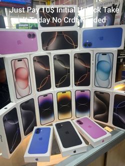 IPhone 16 15 14 New Unlock Pay Low down no Crdt needed