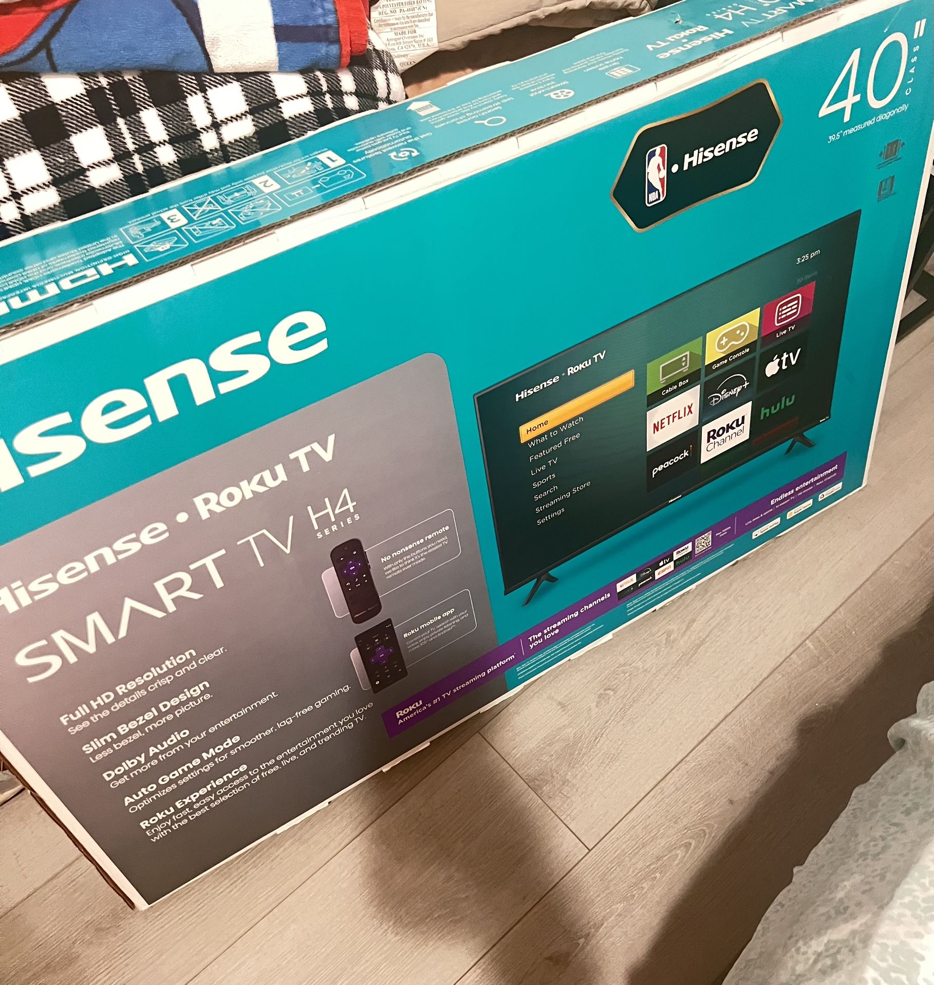 Hisense 40-Inch Roku Smart TV H4