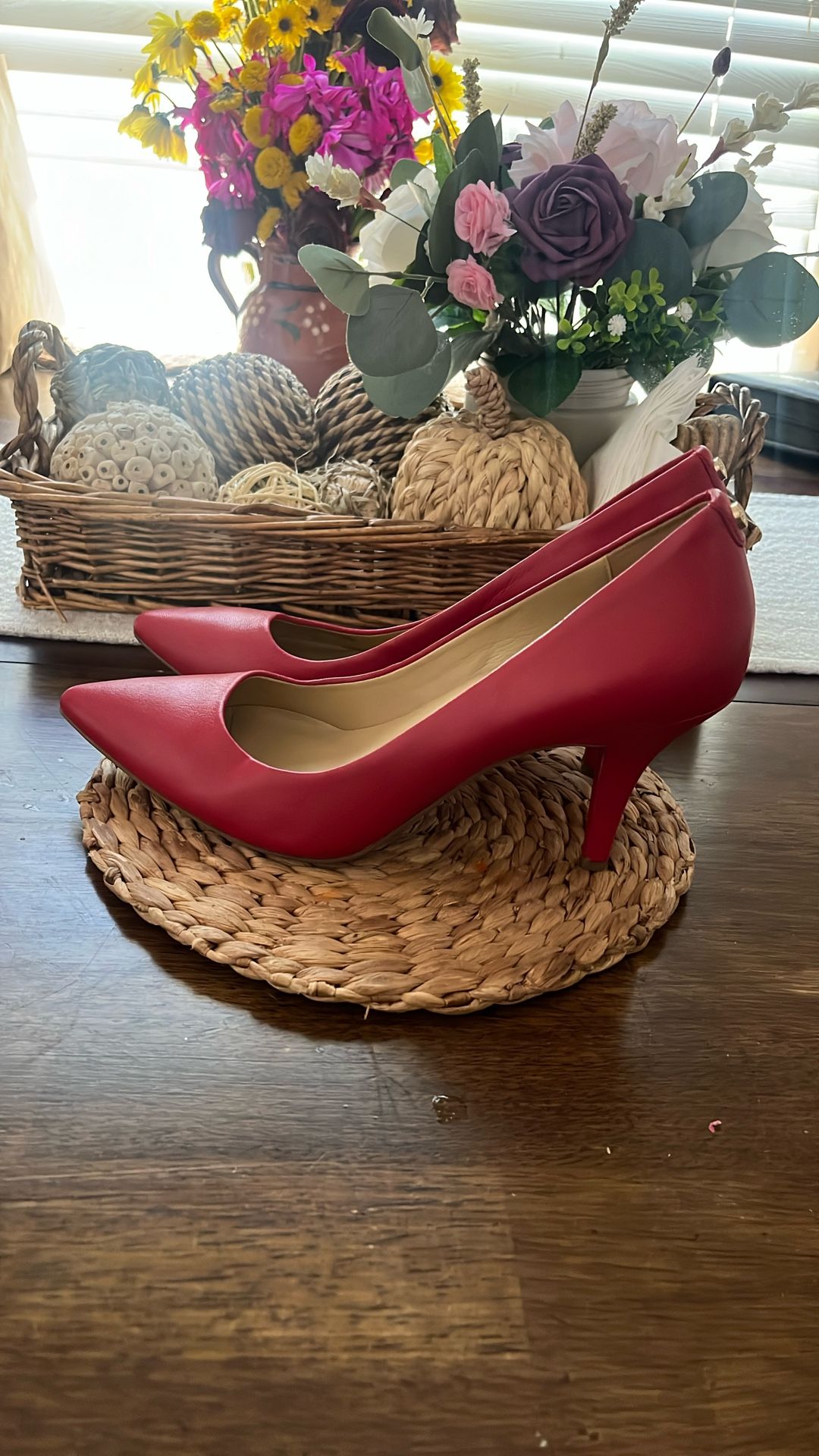 MK Red Heels Size 9