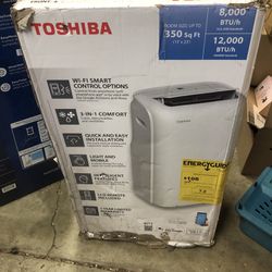 New Toshiba 12000 BTU Portable Air Conditioner 