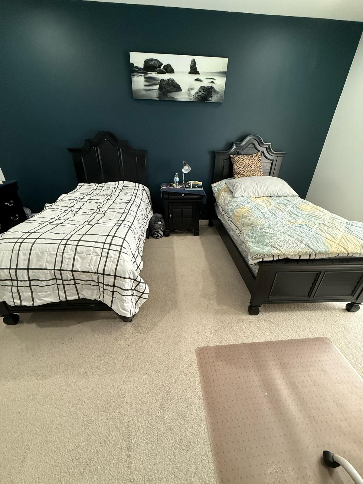 2 Twin Bed Frame With Mattress