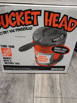Bucket Head wet and dry vac
