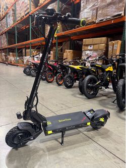 The new dual-motor scooter