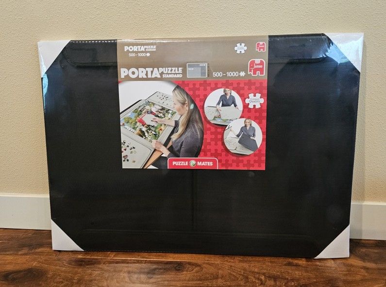 Jumbo Portapuzzle 1,000 Piece Jigsaw Storage Board Case 