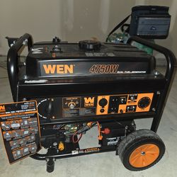 WEN  4750 DUAL FUEL Generator