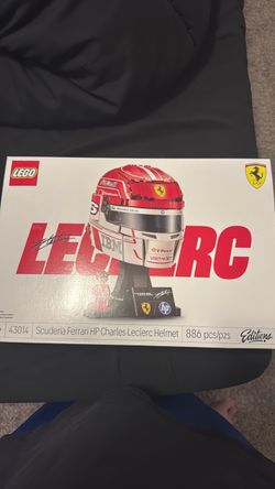 Scuderia Ferrari HP Charles Leclerc Helmet (LEGO)