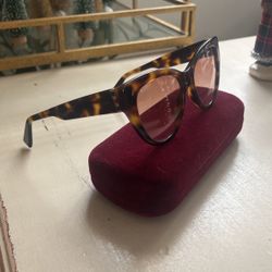 Cat Eye/ Tortoise Gucci Sunglasses