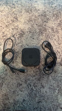 Apple TV 4K with Cables