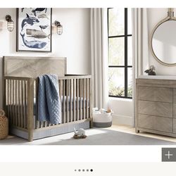 Restoration Hardware Tanner Conversion  Crib Rh Baby