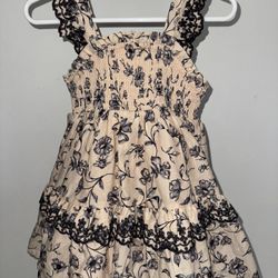 Mommy & Me Matching Dresses | Baby 12M & Women’s size 4 | Floral Smocked Lace