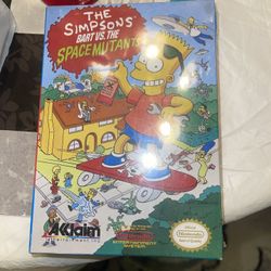 Vintage NES Nintendo Game The Simpsons Sealed 
