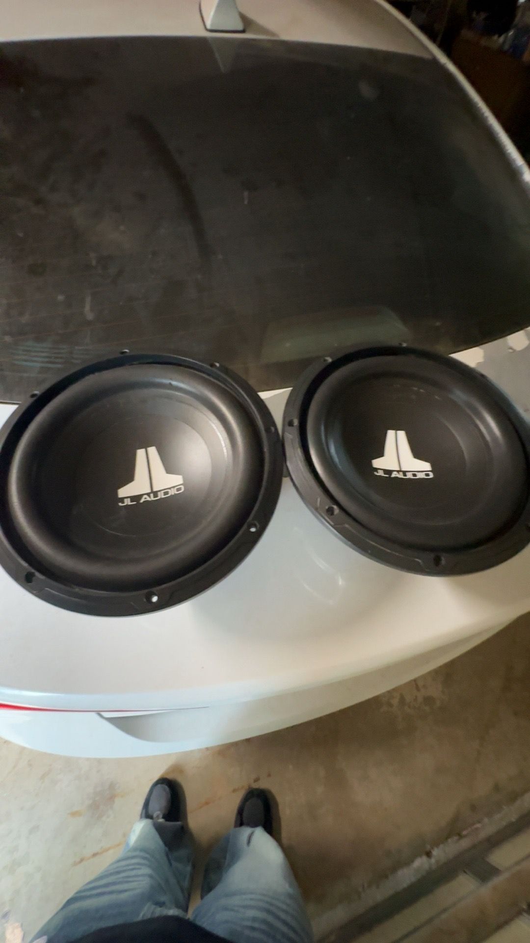 2 JL Audio 10 in subwoofers for Sale in Oklahoma City, OK - OfferUp