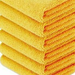 Pickup From LebanonTN 37087.. New Microfiber Towels Pack Of 6pc for Cars, Double Sided Detailing Towel, Cleaning Cloth, 16"L x 16
