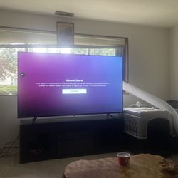 75 Inch Flat Screen Smart TV 