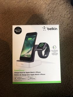 Apple Watch and iPhone charger