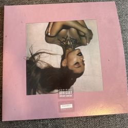 Thank U, next By Ariana Grande vinyl.
